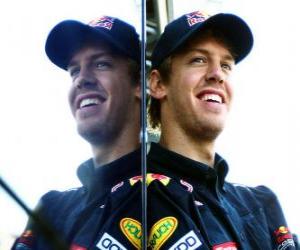 Puzzle Sebastian Vettel - Red Bull - Ουγγρικό Grand Prix 2010